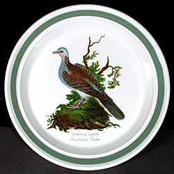 Portmeirion Birds Of Britain Green Band Salad TURTLE DOVE Mint!-SOLD!