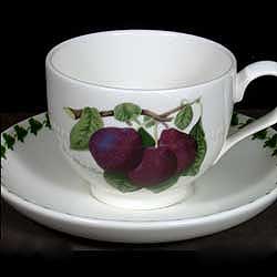 SOLD Pomona Traditional Tea Cup Set REINE CLAUDE PLUM