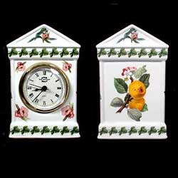 Portmeirion Pomona Clock PIPPIN And HOARY APPLE - Works!