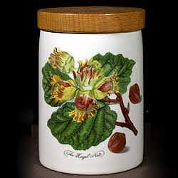 Portmeirion Pomona Spice Jar HAZEL NUT - Very Unique And Mint!