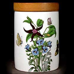 Portmeirion Botanic Garden Spice Jar CANTERBURY BELLS