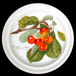 SOLD Pomona Salad Plate BIGGERRAUX CHERRY B