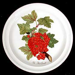 SOLD Pomona Salad Plate RED CURRANT