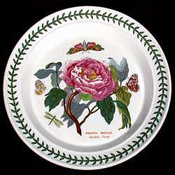SOLD Botanic Garden Dinner Plate SHRUBBY PEONY