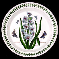 SOLD Botanic Garden Salad Plate HYACINTH Newer Version