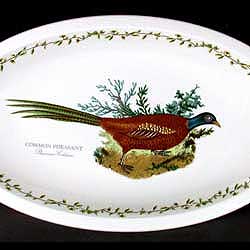 SOLD Birds Of Britain Platter 13 Inch PHEASANT Unique!