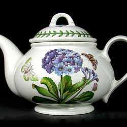 Portmeirion Botanic Garden Teapot 1.75 Pint BLUE PRIMROSE