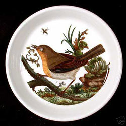 Portmeirion Birds Of Britain Pin Dish ROBIN - Mint